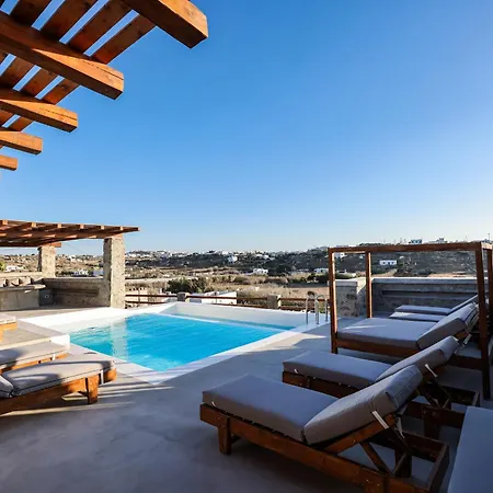 Sunset Views - George Iv, With Private Pool Close To Town Villa Mykonos Town