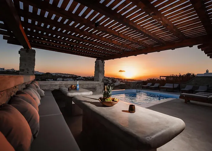 فيلة Sunset Views - George Iv, With Private Pool Close To Town