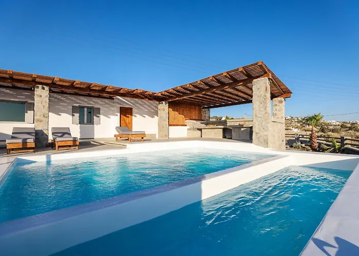 فيلة Sunset Views - George Iv, With Private Pool Close To Town Mykonos Town